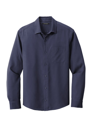 Port Authority Long Sleeve Performance Staff Shirt (True Navy)