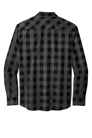 Port Authority Everyday Plaid Shirt (Black)