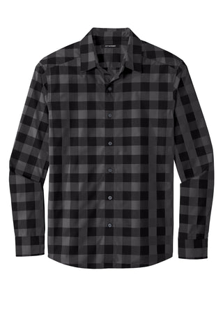 Port Authority Everyday Plaid Shirt (Black)