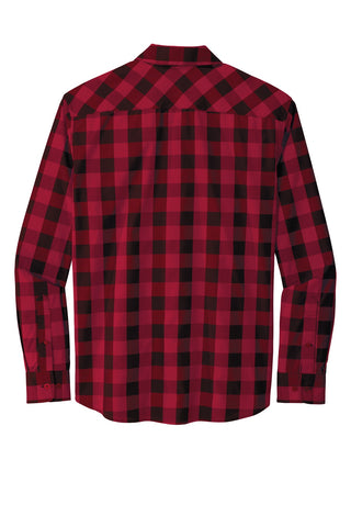 Port Authority Everyday Plaid Shirt (Rich Red)