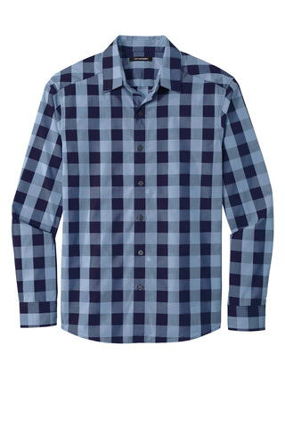 Port Authority Everyday Plaid Shirt (True Navy)