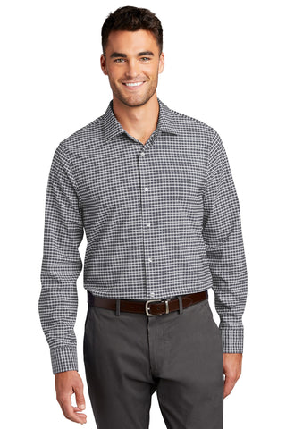 Port Authority City Stretch Shirt (Graphite/ White)