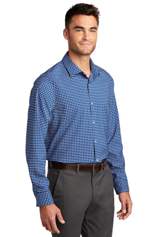 Port Authority City Stretch Shirt (True Blue/ White)