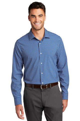 Port Authority City Stretch Shirt (True Blue/ White)