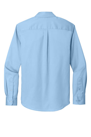 Port Authority Long Sleeve SuperPro React Twill Shirt (Cloud Blue)