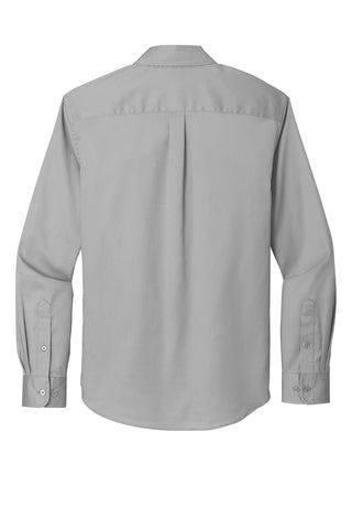 Port Authority Long Sleeve SuperPro React Twill Shirt (Gusty Grey)