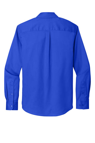 Port Authority Long Sleeve SuperPro React Twill Shirt (True Royal)