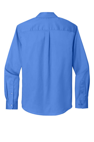 Port Authority Long Sleeve SuperPro React Twill Shirt (Ultramarine Blue)