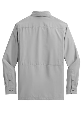 Port Authority Long Sleeve UV Daybreak Shirt (Gusty Grey)