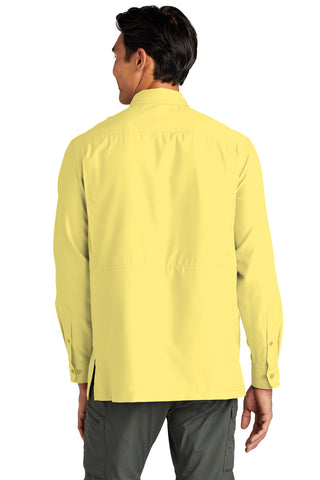 Port Authority Long Sleeve UV Daybreak Shirt (Yellow)