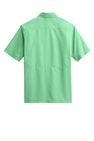 Port Authority Short Sleeve UV Daybreak Shirt (Bright Seafoam)