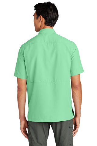 Port Authority Short Sleeve UV Daybreak Shirt (Bright Seafoam)