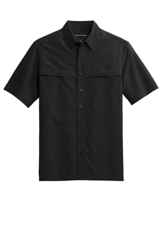 Port Authority Short Sleeve UV Daybreak Shirt (Deep Black)