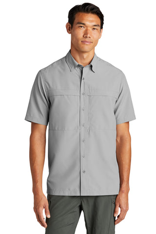 Port Authority Short Sleeve UV Daybreak Shirt (Gusty Grey)