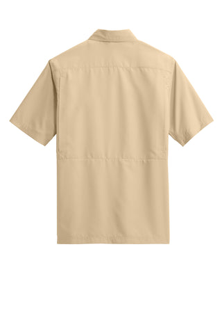 Port Authority Short Sleeve UV Daybreak Shirt (Oat)