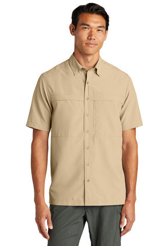 Port Authority Short Sleeve UV Daybreak Shirt (Oat)