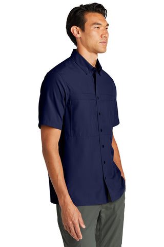 Port Authority Short Sleeve UV Daybreak Shirt (True Navy)