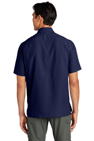 Port Authority Short Sleeve UV Daybreak Shirt (True Navy)