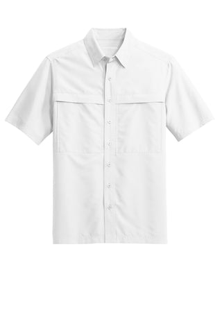 Port Authority Short Sleeve UV Daybreak Shirt (White)