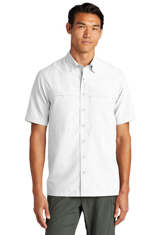 Port Authority Short Sleeve UV Daybreak Shirt (White)