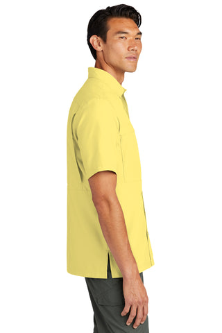 Port Authority Short Sleeve UV Daybreak Shirt (Yellow)