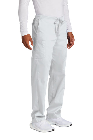 WonderWink Unisex Short WorkFlex Cargo Pant (White)