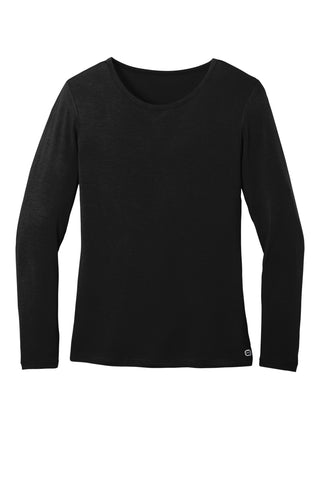 WonderWink Women's Long Sleeve Layer Tee (Black)