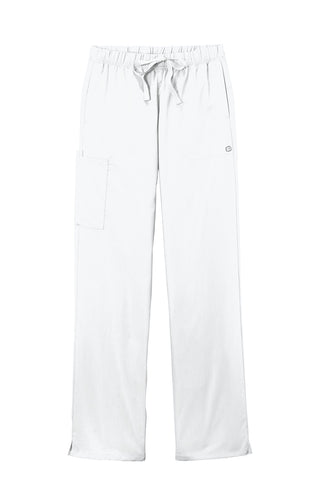 WonderWink Women's Premiere Flex Cargo Pant (White)