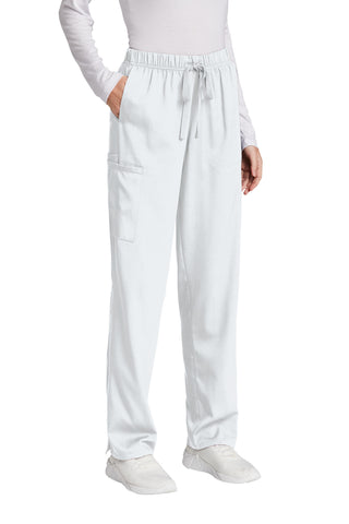 WonderWink Women's Premiere Flex Cargo Pant (White)