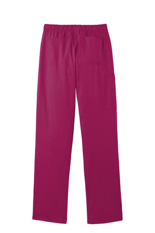 WonderWink Women's Premiere Flex Cargo Pant (Wine)