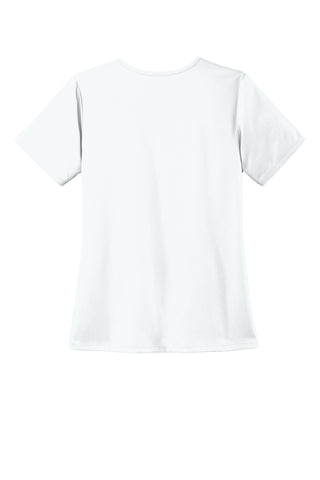 WonderWink Women's Premiere Flex V-Neck Top (White)