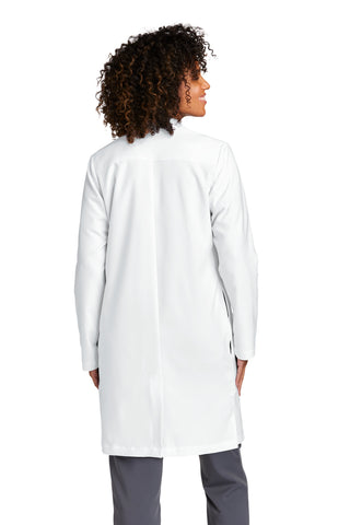 WonderWink Women's Long Lab Coat (White)