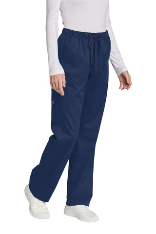 WonderWink Women's Petite WorkFlex Cargo Pant (Navy)