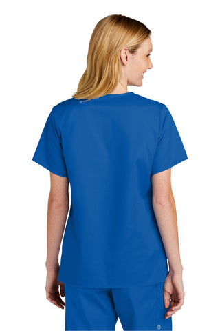 WonderWink Women's WorkFlex V-Neck Top (Royal)