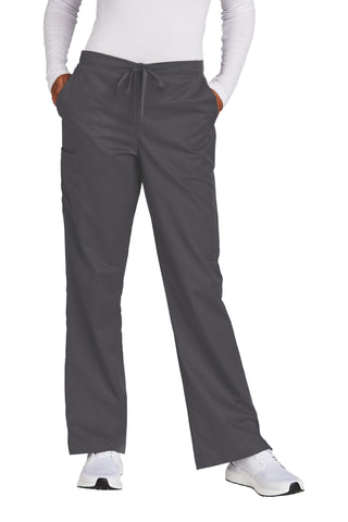 WonderWink Women's WorkFlex Flare Leg Cargo Pant (Pewter)