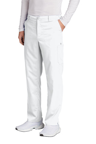 WonderWink Men's Premiere Flex Cargo Pant (White)