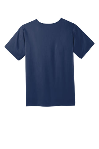 WonderWink Men's Premiere Flex V-Neck Top (Navy)