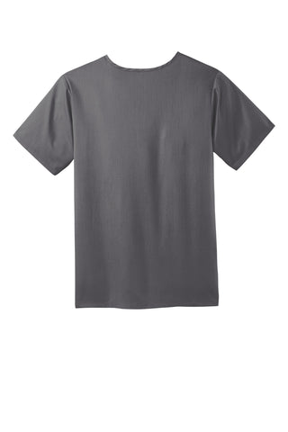 WonderWink Men's Premiere Flex V-Neck Top (Pewter)