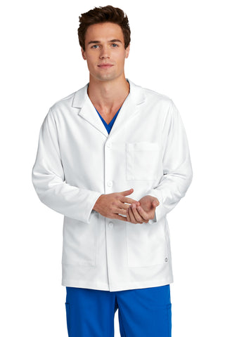 WonderWink Men's Consultation Lab Coat (White)