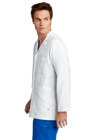 WonderWink Men's Consultation Lab Coat (White)