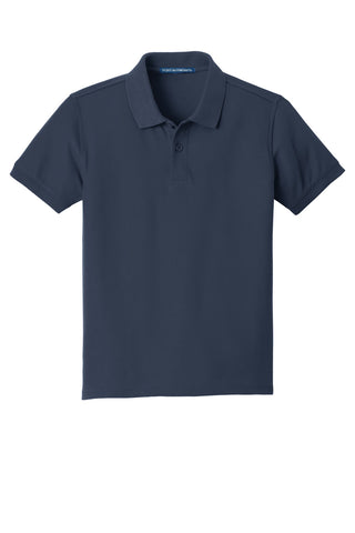 Port Authority Youth Core Classic Pique Polo (River Blue Navy)