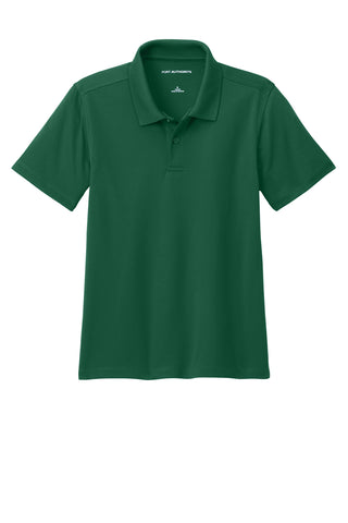 Port Authority Youth Dry Zone UV Micro-Mesh Polo (Deep Forest Green)