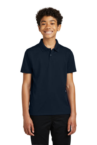 Port Authority Youth Dry Zone UV Micro-Mesh Polo (River Blue Navy)