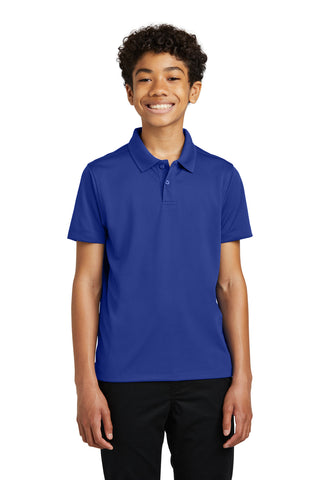 Port Authority Youth Dry Zone UV Micro-Mesh Polo (True Royal)