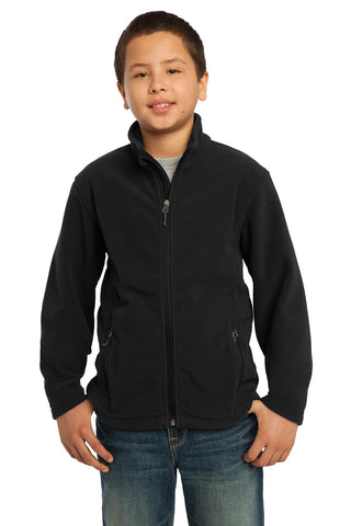 Port Authority Youth Value Fleece Jacket (Black)