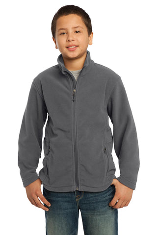 Port Authority Youth Value Fleece Jacket (Iron Grey)
