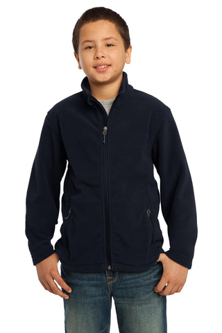 Port Authority Youth Value Fleece Jacket (True Navy)