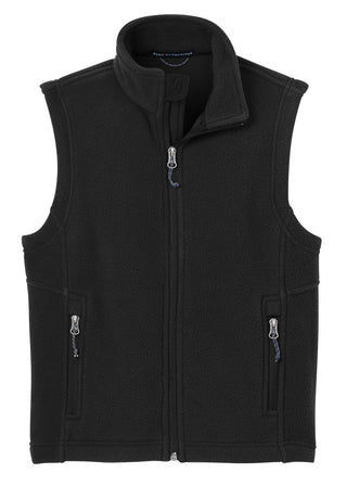 Port Authority Youth Value Fleece Vest (Black)