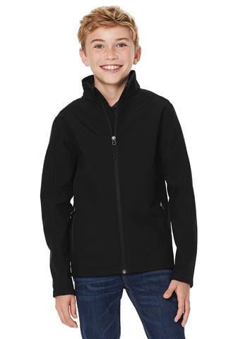 Port Authority Youth Core Soft Shell Jacket (Black)