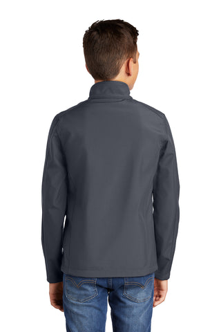 Port Authority Youth Core Soft Shell Jacket (Battleship Grey)